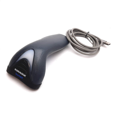 Used Datalogic TD1120-BK-65 Barcode Scanner, 5VDC 180mA, 1D Codes, USB