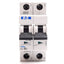 Used Eaton FAZ-D3/2 Circuit Breaker, 2-Pole, D-Curve, Rating: 3A 415VAC, DIN Rail