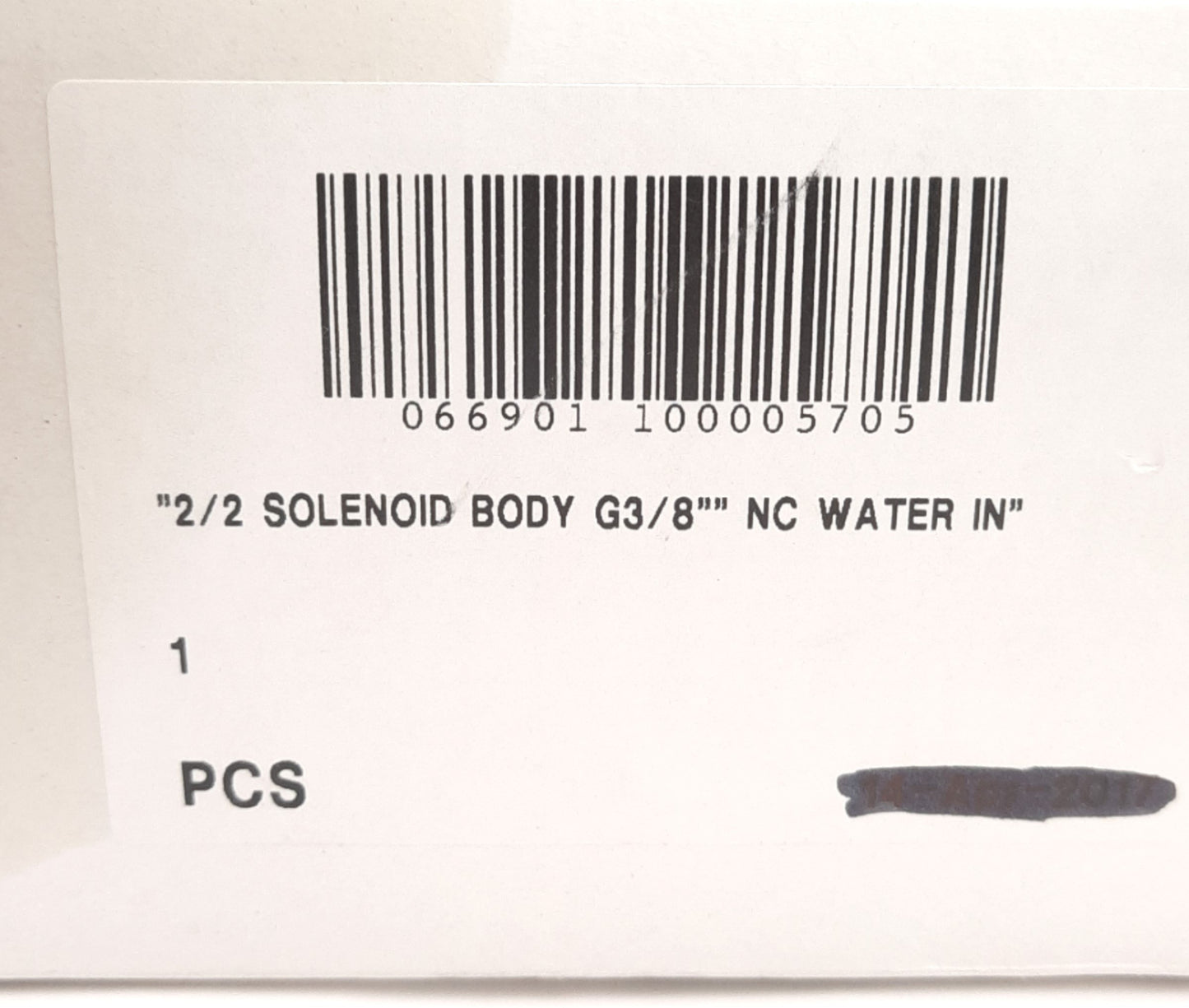 New CompAir 100005705 OEM Water In Solenoid Body, G3/8, 2/2-Way NC, 24V AC Coil