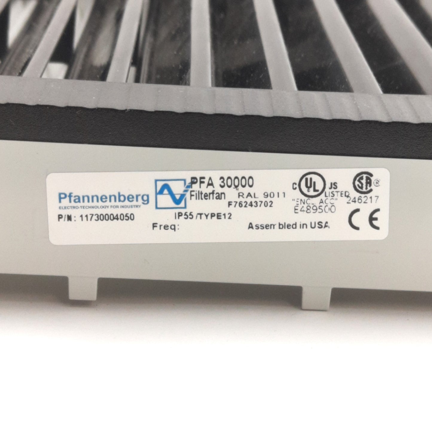 New – Open box Pfannenberg 11730004050 PFA30000 Exhaust Filter 6.53" x 6.14", G4 Filter