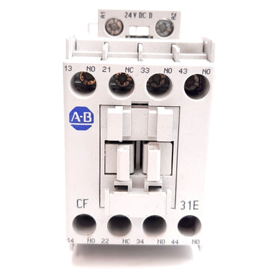 Used Allen Bradley 700-CF310D*A Contactor, 4-Pole, 3x N/O 1x N/C, Coil: 24VDC