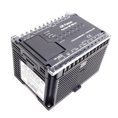 Used Ge Fanuc IC693UDR001PP1 Series 90 Micro PLC I/O Unit, 8 IN/6 OUT, 100-240VAC