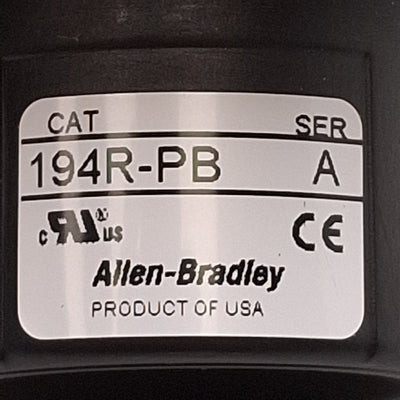 Used Allen Bradley 194R-PB Disconnect Switch Rotary Operator Handle, Padlockable, 90°