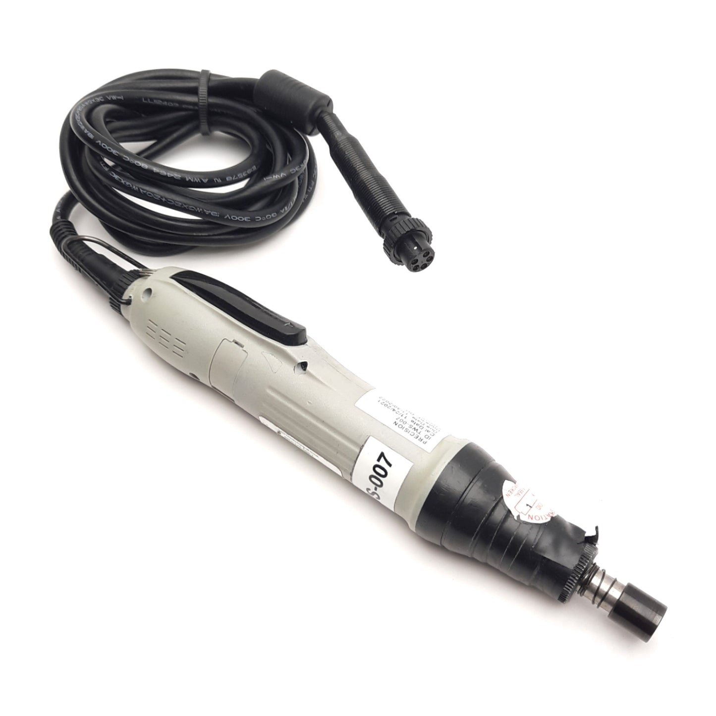 Used Aimco AE-4020 Electra Torque Screwdriver 0.9 to 5 In-Lbs, 720 RPM, 35V DC, 1/4"