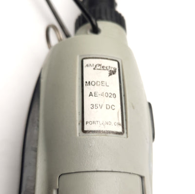 Used Aimco AE-4020 Electra Torque Screwdriver 0.9 to 5 In-Lbs, 720 RPM, 35V DC, 1/4"