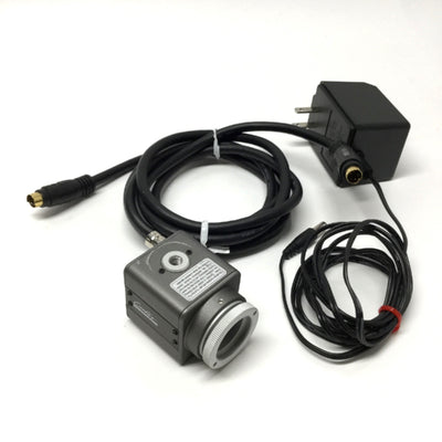 Used Costar SI-C500N Machine Vision Camera Color 1/3" CCD 768 x 494 S-Video BNC 12VDC