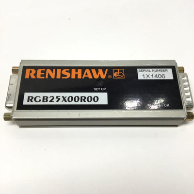 Used Renishaw RGB25X00R00 Linear Encoder Readhead Interface Unit 1µm Resolution, 5m/s