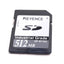 Used Keyence OP-87133 Industrial Grade SD Memory Card, Capacity: 512MB