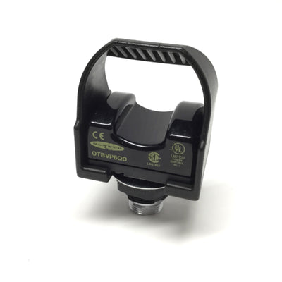 Used Banner OTBVP6QD Optical Touch Button, Momentary Action Switch, 10-30VDC, w/Guard