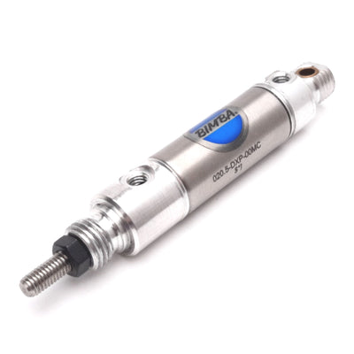 Used Bimba 020.5-DXP-00MC Pneumatic Cylinder, Bore: 9/16", Stroke: 1/2", 10-32