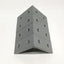 Used Lot of 4 80/20 4336 Tall Gusseted Inside 90° Corner Bracket, 4-Hole, 15 Series