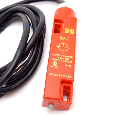 Used STI 44518-0070 MF-1 Coded Magnetic Guard Safety Interlock Sensor Switch 24VDC
