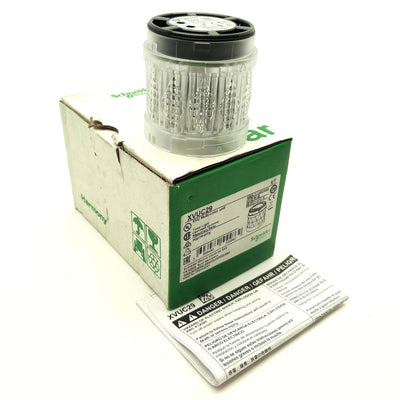 New Schneider Electric XVUC29 Harmony XVU Tower Light Multi-LED Module, 60mm, 24V