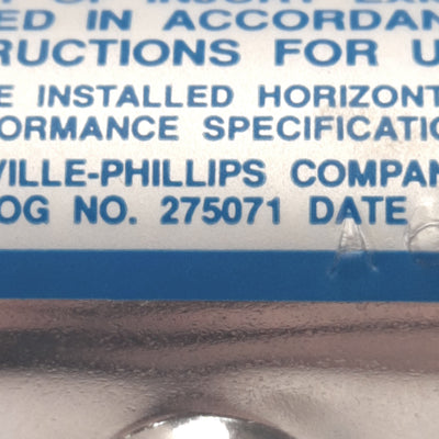 New – Open box MKS Granville 275071 Convectron Vacuum Gauge, 0.0001 to 760 Torr Range, 1/8"NPT