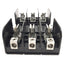 Used Ferraz Shawmut 21038 Mersen Fuse Block 250V 100A, 3-Pole, Class H & K Fuses