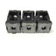 Used Lot of 3 80/20 Pivot Joints, 2-Hole Ø8.3mm 30 Series *Missing Slot Tabs*