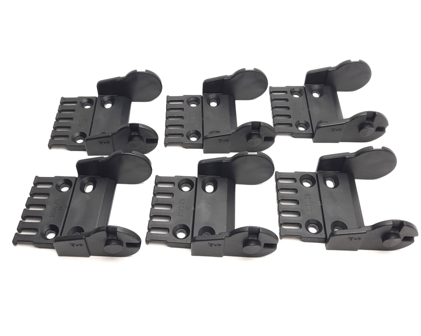 New – Open box Lot of 3 Igus 2050-12PZB Energy Chain Polymer Mounting Bracket, 2400/2500 Series