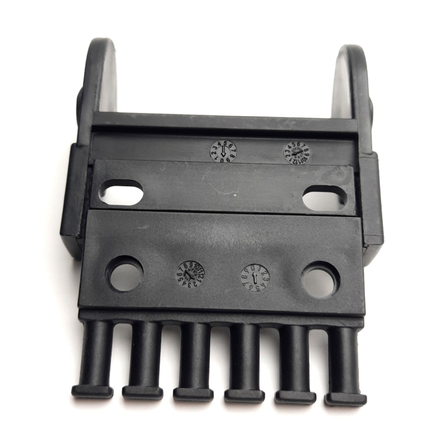 New – Open box Lot of 3 Igus 2050-12PZB Energy Chain Polymer Mounting Bracket, 2400/2500 Series