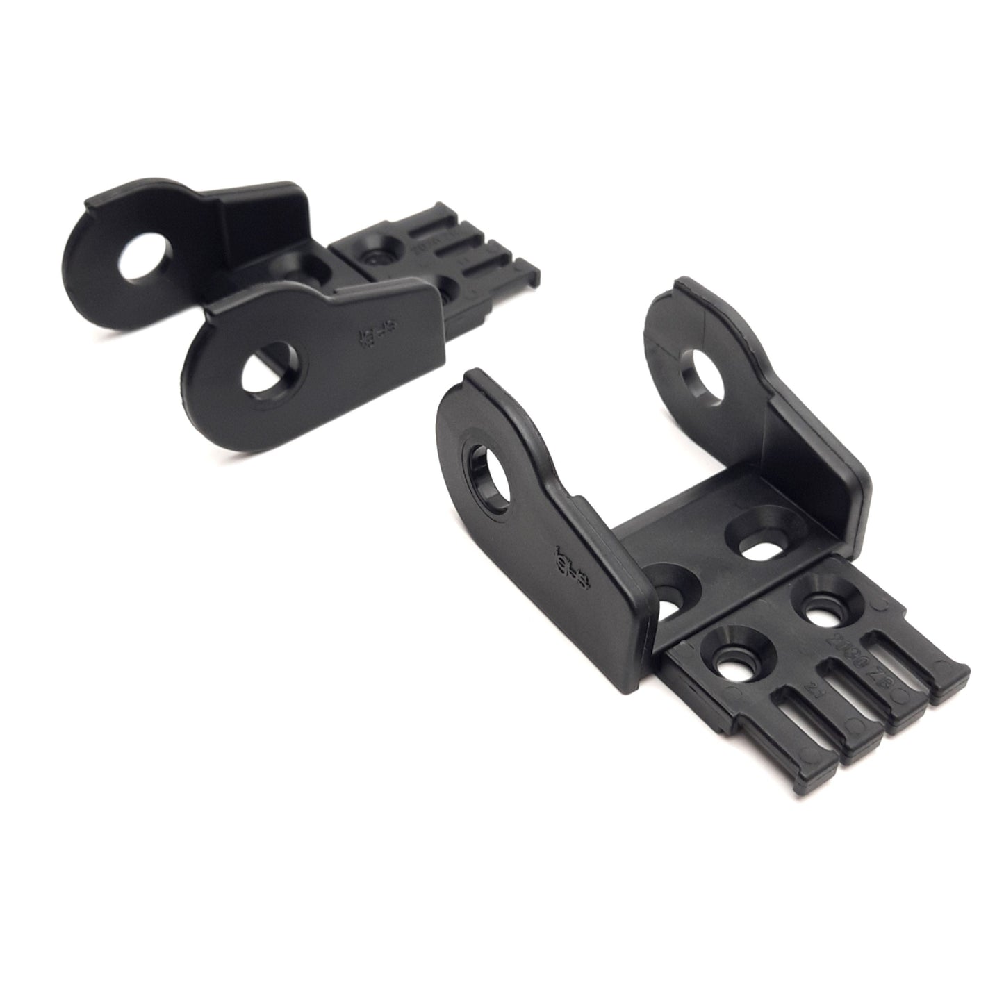 Used Lot of 2 Igus 2030-12PZB E2/00 Energy Chain Polymer Mounting Bracket 25mm x 38mm
