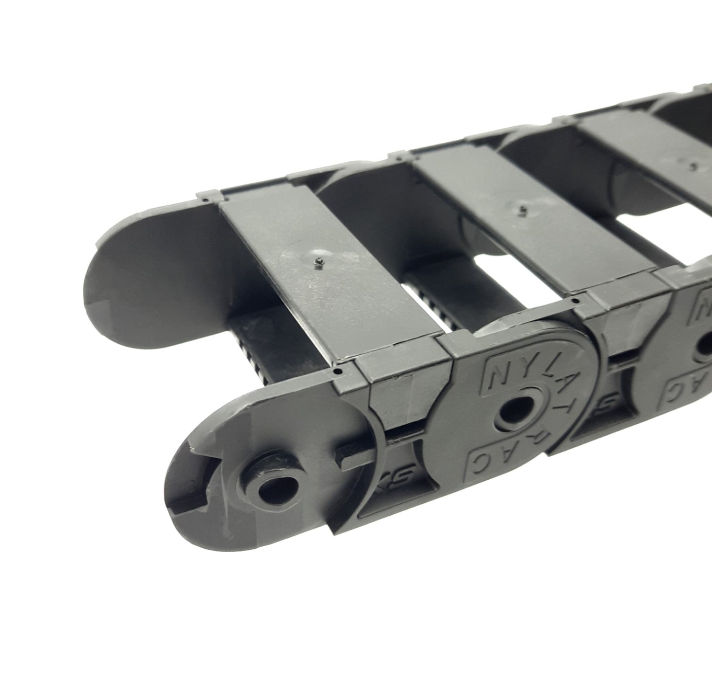 Used Dynatect KS225-7-Inner-0-60 Nylatrac Cable Carrier, 5Ft Length, 7" Height