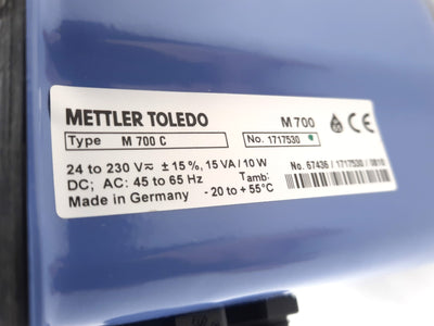 New Mettler Toledo M700C Modular Transmitter 3 Slot 24-230V 4-20mA 4 Relays NEMA 4X