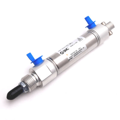 New SMC NCMC075-0100-XB6 Air Cylinder, Bore: 3/4", Stroke: 1", 250psi, 1/8" NPT