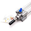 New SMC CP96KDB32-150 Air Cylinder, Bore: 32mm, Stroke: 150mm, With Cushions