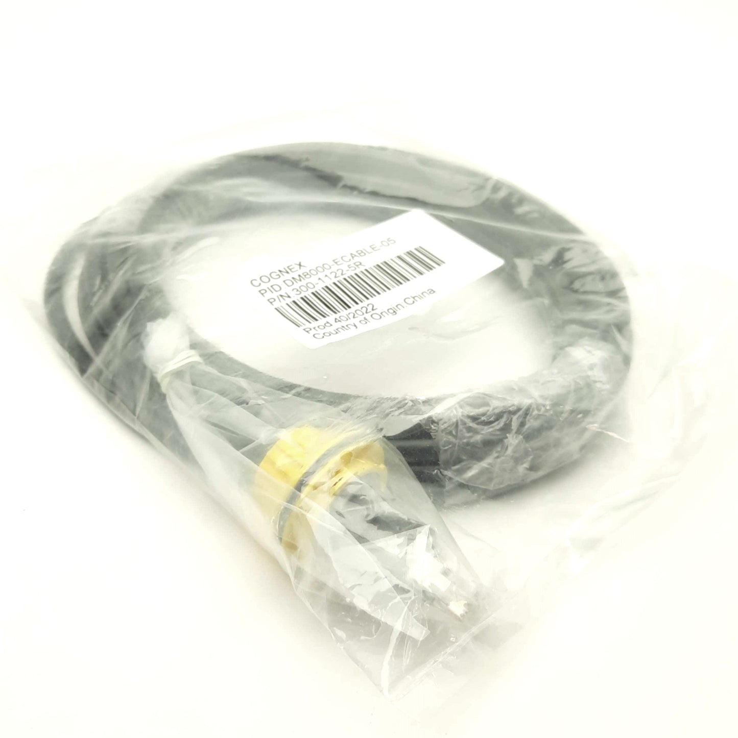 New Cognex DM8000-ECABLE-05 Dataman Barcode Reader Scanner Ethernet Cable, 5m, RJ45