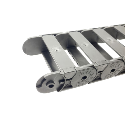Used Dynatect KS300-54-Inner-0-64 Nylatrac Cable Carrier 64" Length, 35 Links
