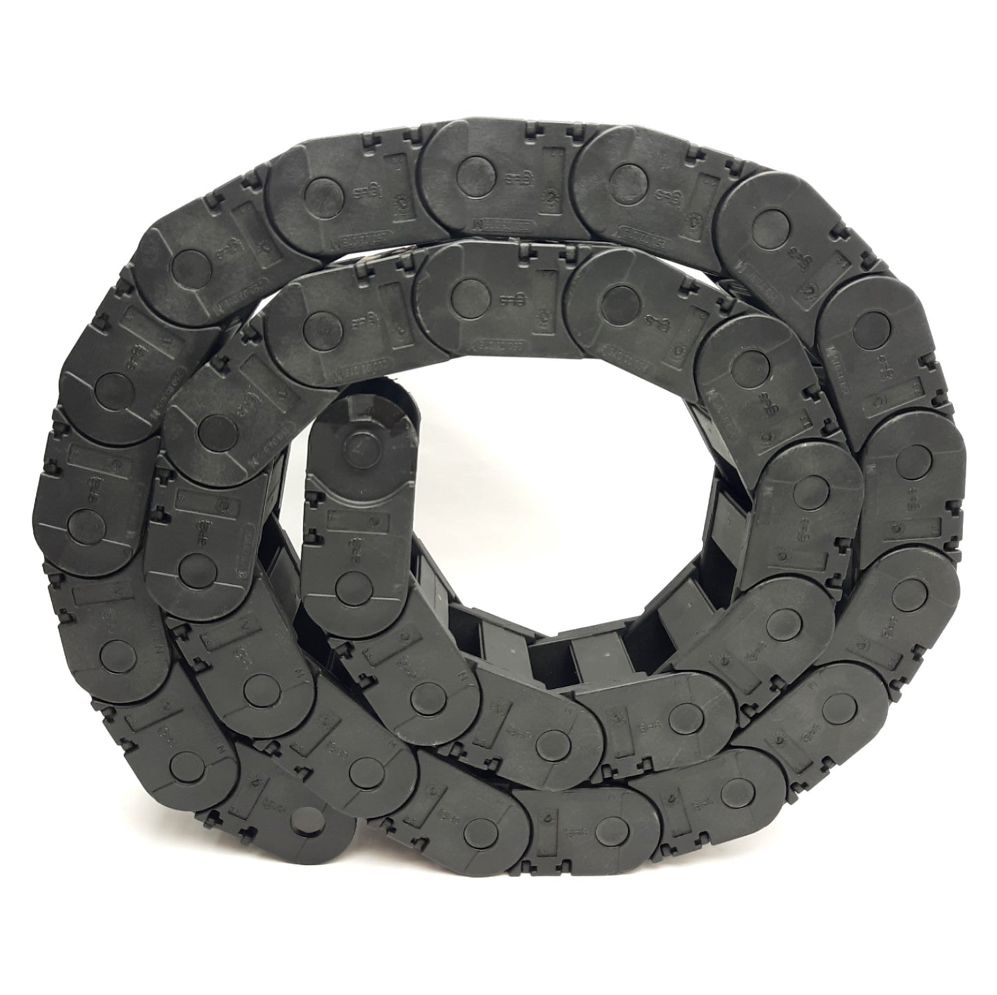 Used Igus 250.03.075M E-Chain Energy Drag Chain, 31 Links, 56" Length, 1.5" Width
