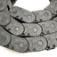 Used Igus 250.03.075M E-Chain Energy Drag Chain, 31 Links, 56" Length, 1.5" Width