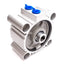 New SMC NCQ2B80-6DZ Compact Cylinder, Bore: 80mm, Stroke: 6mm, 1.0MPa, Rc3/8