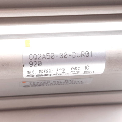 New SMC CQ2A50-30-DUR01920 Compact Cylinder, Bore: 50mm, Stroke: 30mm, 1.0MPa, Rc1/4
