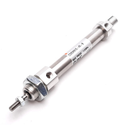 New SMC CD85KN10-40-B Air Cylinder, Non-Rotating, Bore: 10mm, Stroke: 40mm, 1.0MPa