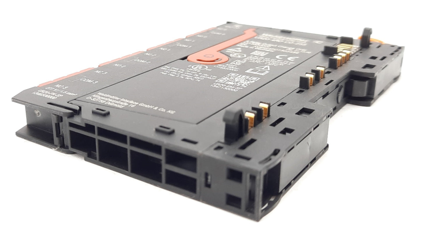 Used Weidmuller UR20-4R0-C0-255 1315550000 Remote I/O Modules 24VDC 48 Bit 4 Relay