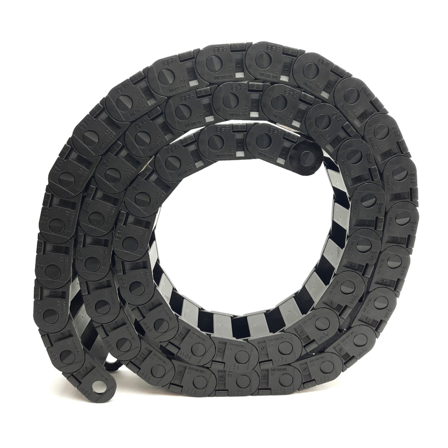 Used Igus B15.038.075 E-Chain Energy Drag Chain 49 Links, 59" Length, 1.5" x 0.67"