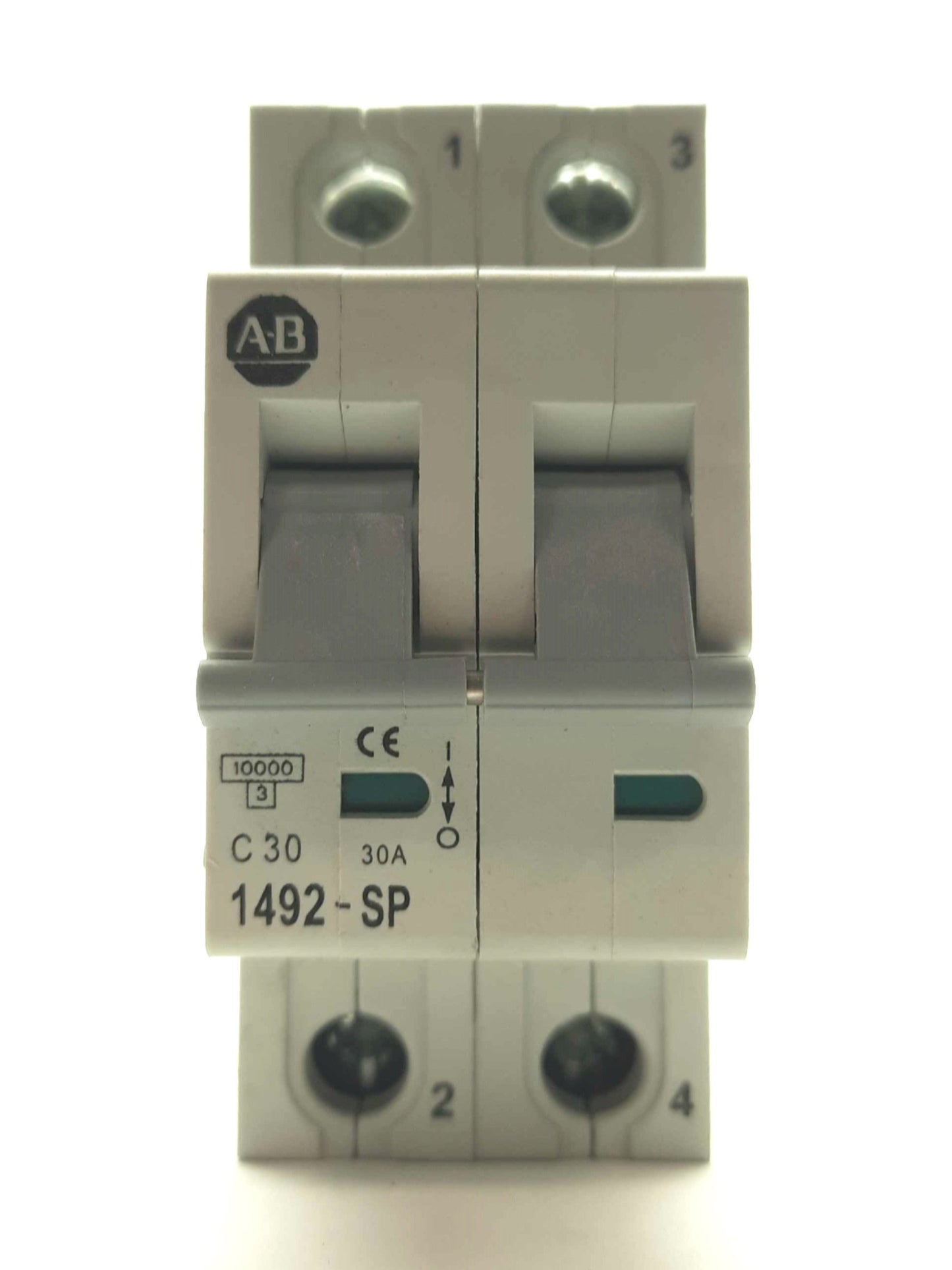 Used Allen Bradley 1492-SP2C300 Circuit Breakers, 2-Pole, 30A, C-Curve, 480Y/277VAC