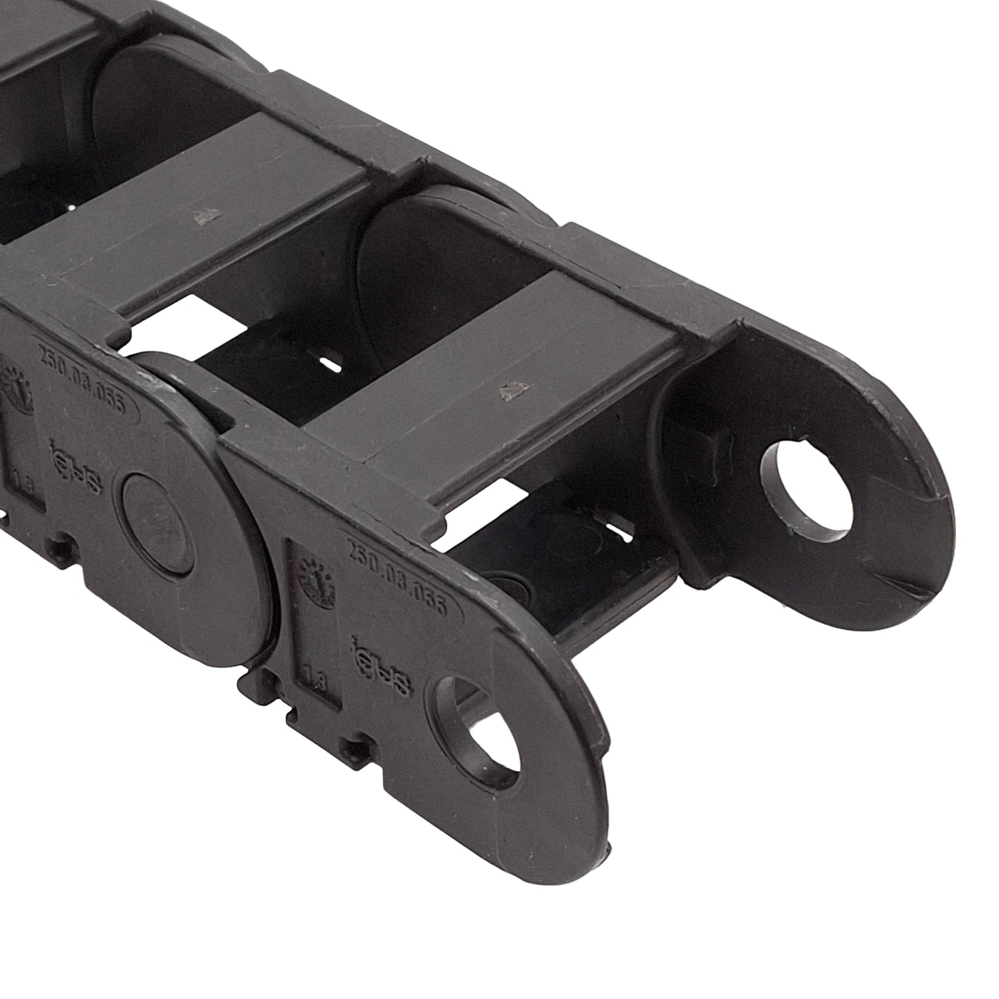 Used IGUS 250.03.055 Energy-Chain Cable Hose Carrier Wireway 2"x 1-3/8"x 58" 32 Links