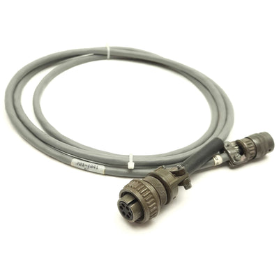 Used DFE 721-1841 iAMP Transducer Amplifier Input Cable Military Style 6-Pin Round 6'