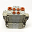 Used SMC SV2100-5FU (x2) Solenoid Valves, 2-Position 5-Port, 24VDC w/Manifold