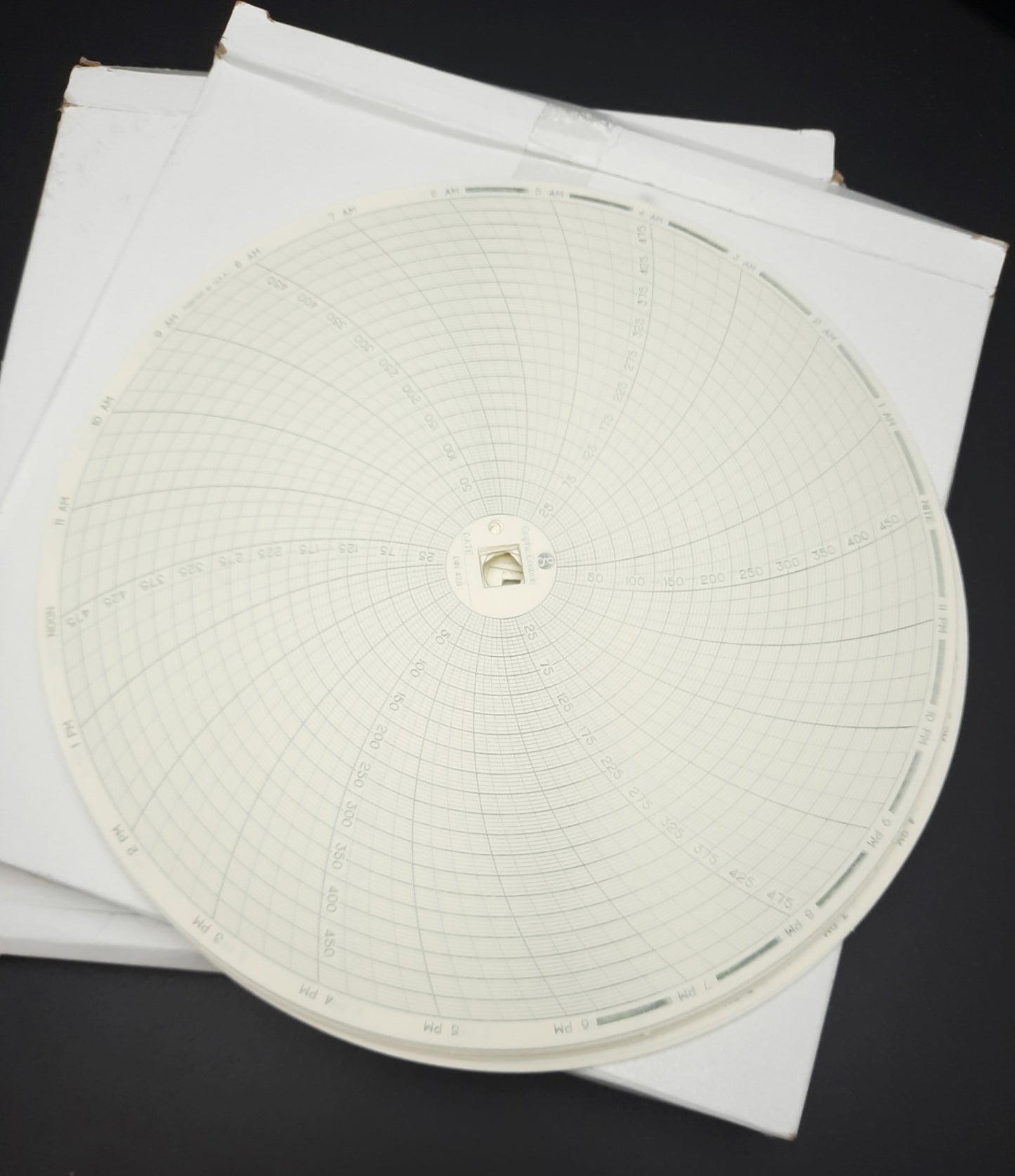 New – Open box Lot of 120 Graphic Controls S16-003-23 DIN 428 With Pilot Hole 8.188" 24 Hour