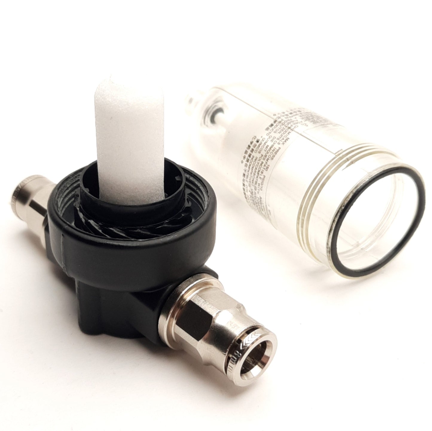 New – Open box Norgren F07-200-A1TG Pneumatic Water Separator / Filter, 5/16" P2C, 150 Psig Max