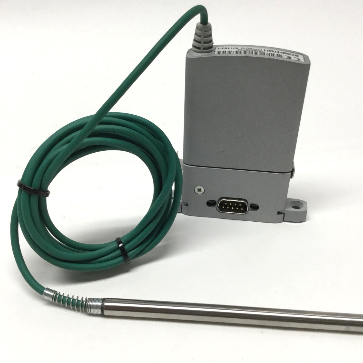 Used Solartron 971160-1 DP20S Digital Gauging Probe, 20mm Stroke, Spring Push, RS485