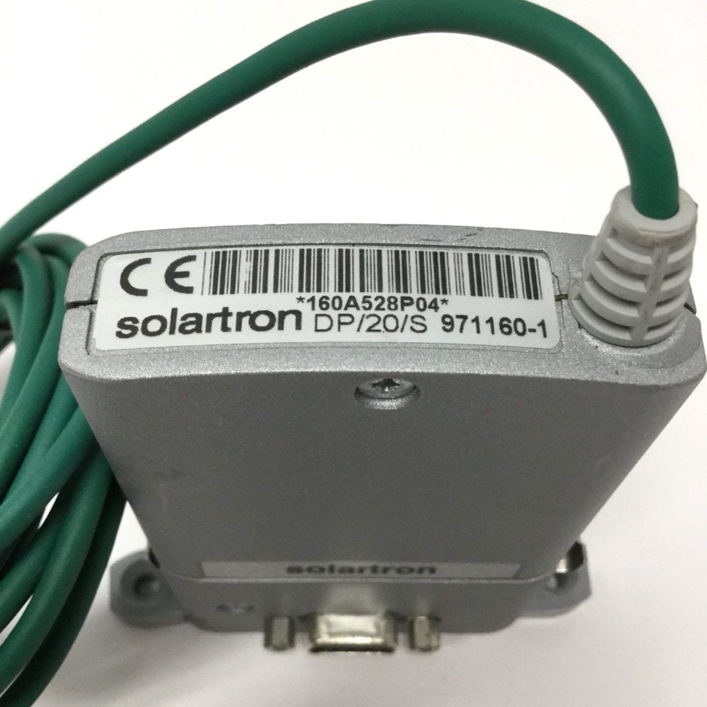 Used Solartron 971160-1 DP20S Digital Gauging Probe, 20mm Stroke, Spring Push, RS485