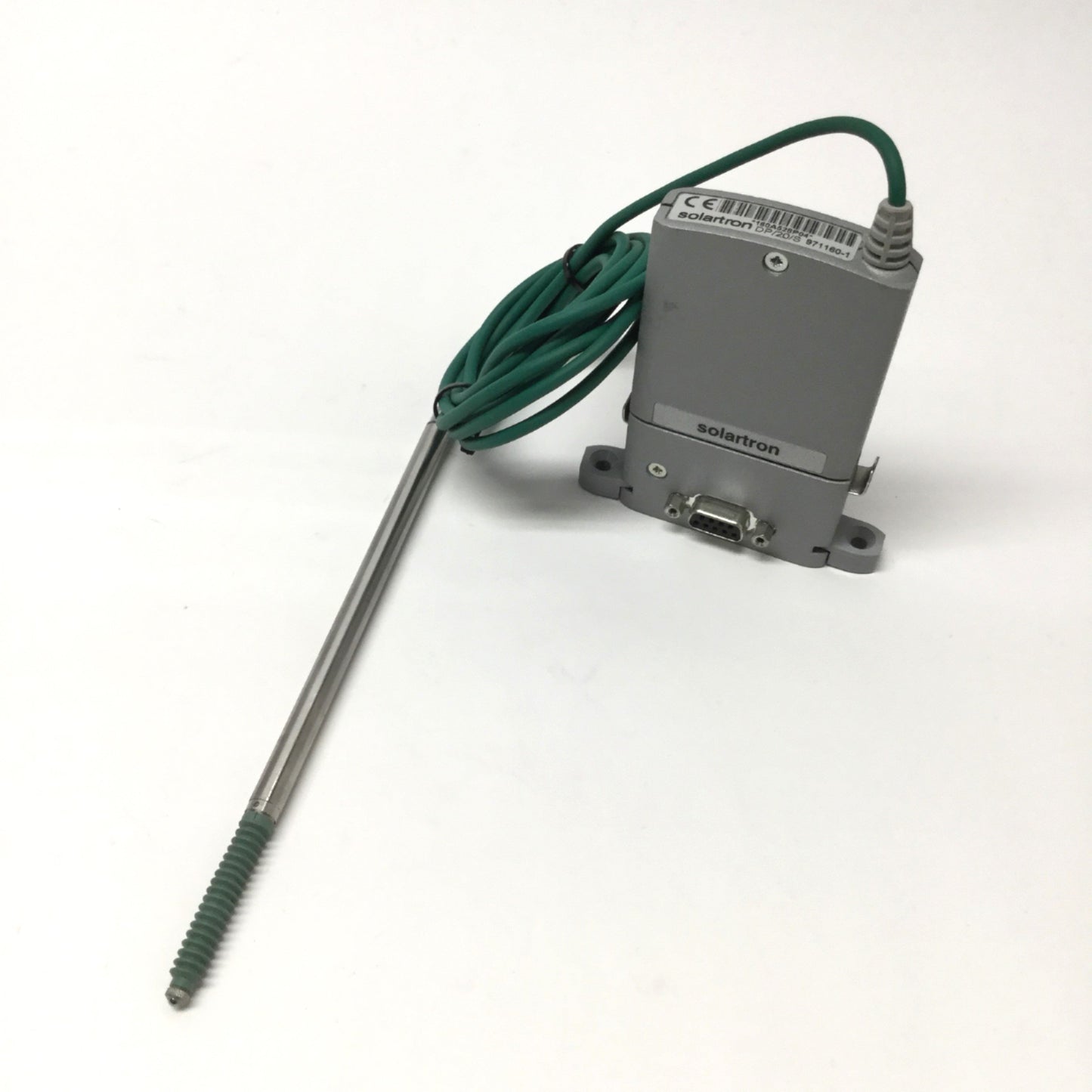 Used Solartron 971160-1 DP20S Digital Gauging Probe, 20mm Stroke, Spring Push, RS485