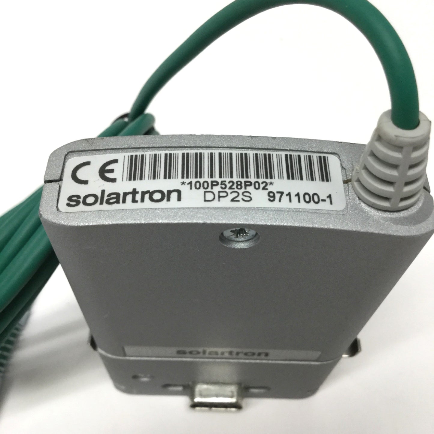 Used Solartron 971100-1 DP2S Digital Gauging Probe, 2mm Stroke, Spring Push, RS485