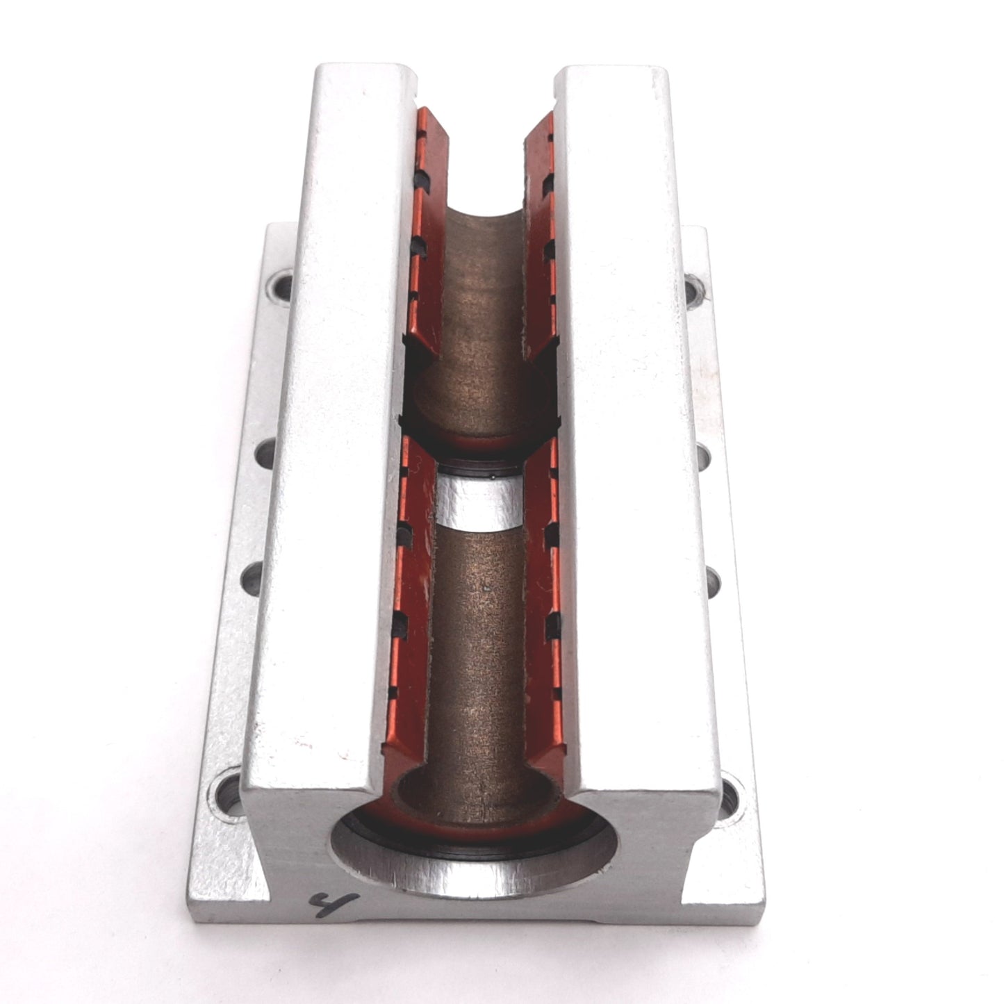Used PBC Linear PWN10 Simplicity Open Pillow Block, Shaft Diameter: 0.625", 4" x 2.5"