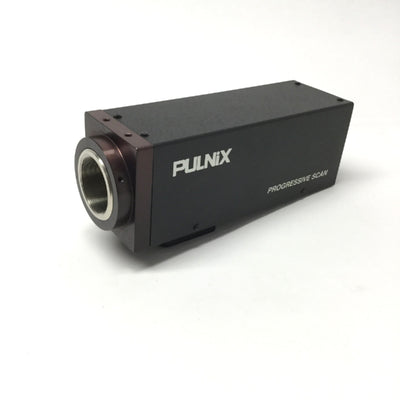 Used PULNiX TM-9701 Machine Vision Camera, 2/3" CCD B/W, 768 x 484px, 12VDC, C-Mount