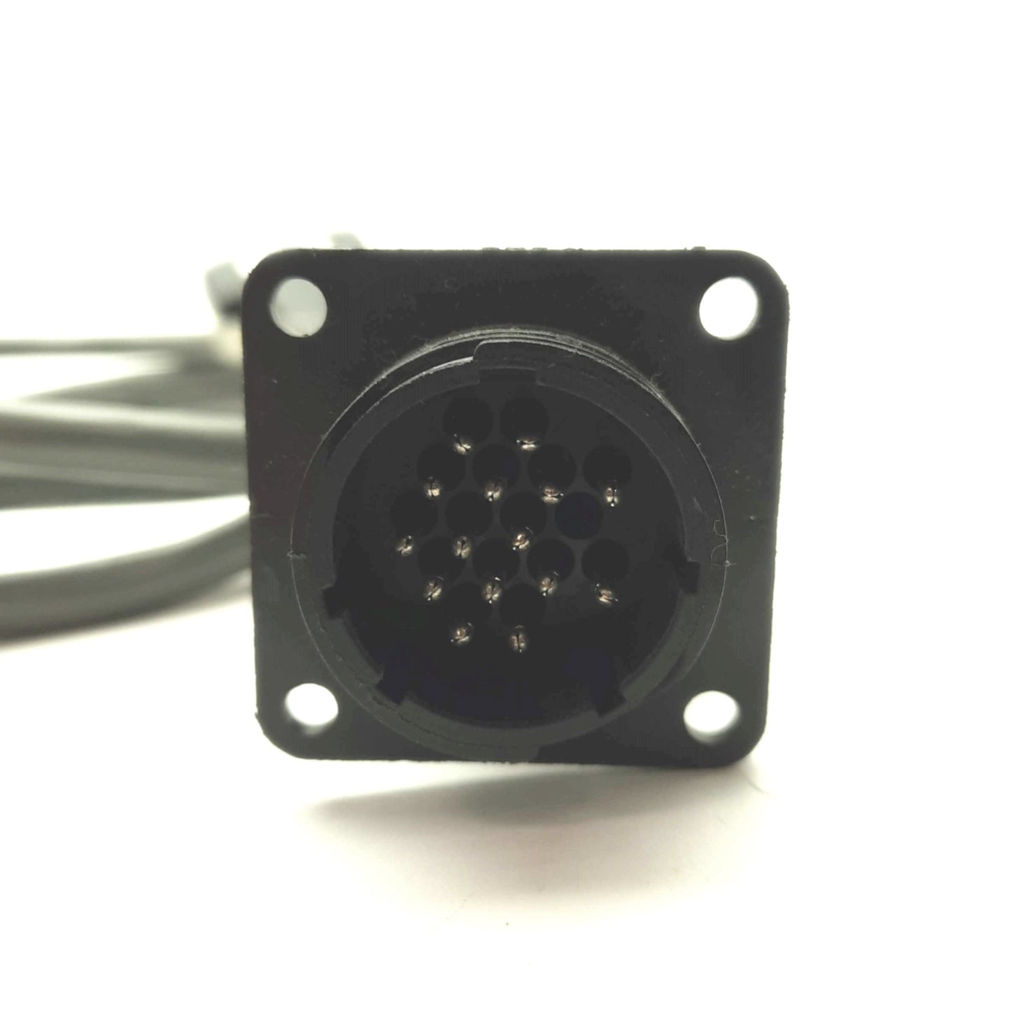 Used Adept 10356-10400 Rev A MCP Adapter Cable, 15-Pin D-Sub to 16-Pin MS Round, 1.5m