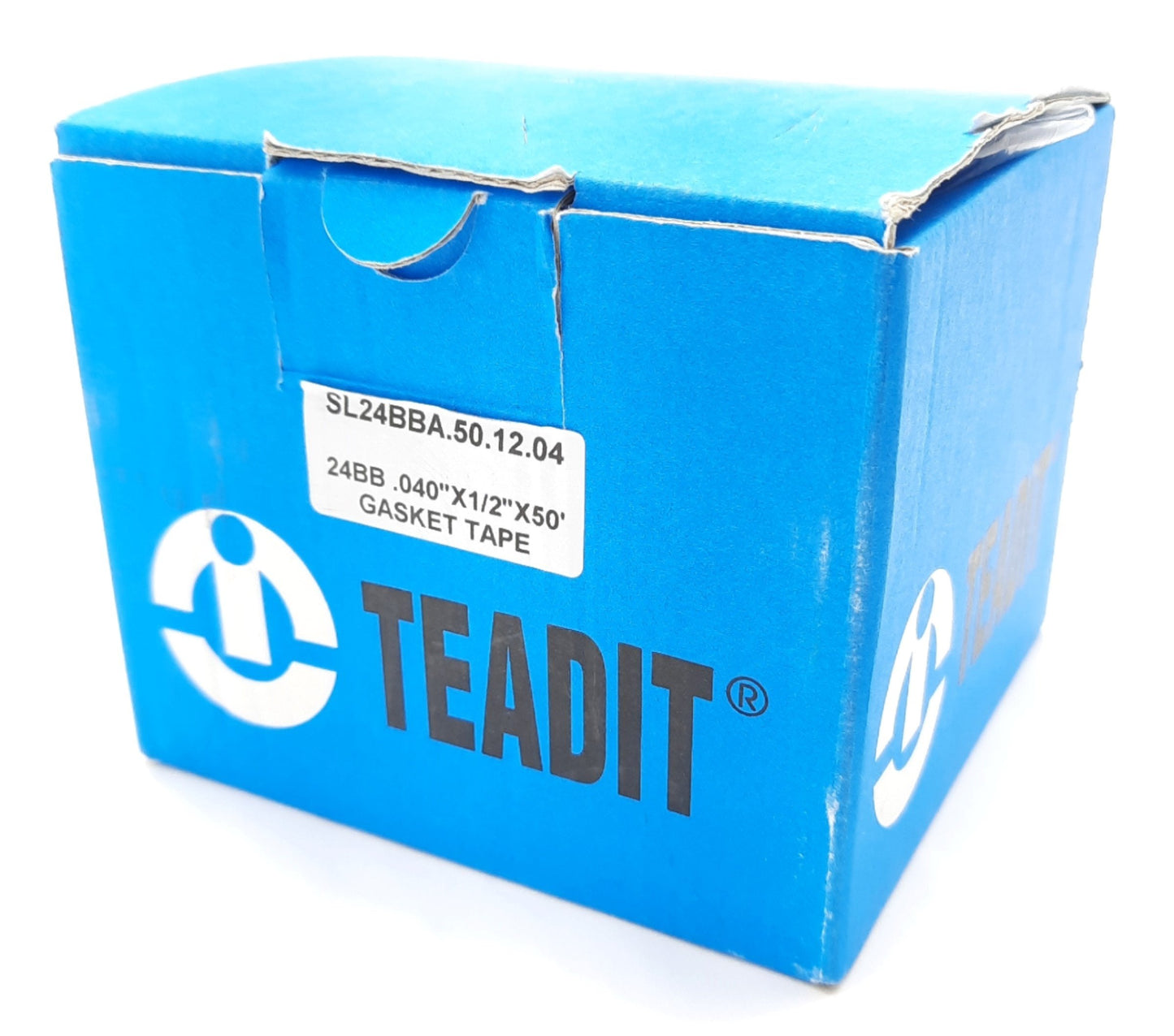New Teadit SL24BBA.50.12.04 Gasket Tape 0.040" x 1/2" x 50' White